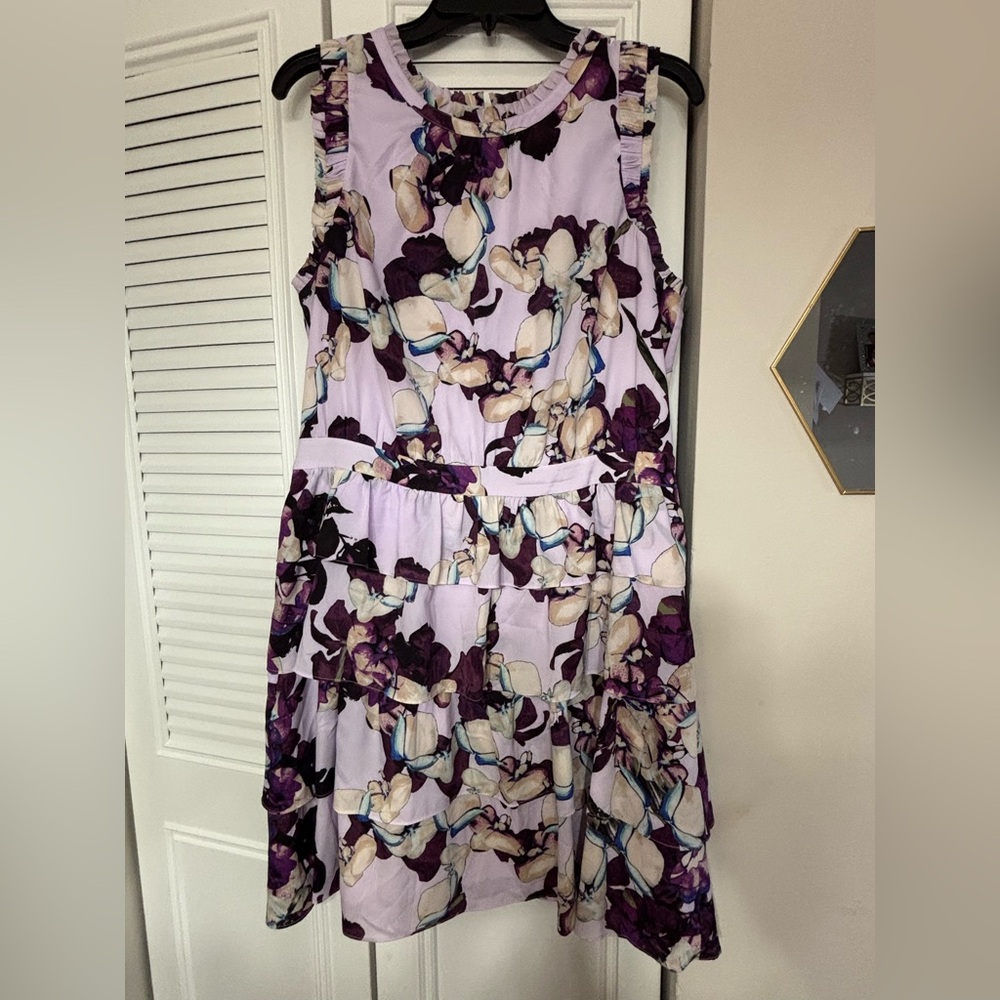 Banana Republic Pink Maxi Sundress Sleeveless Scoop Neck